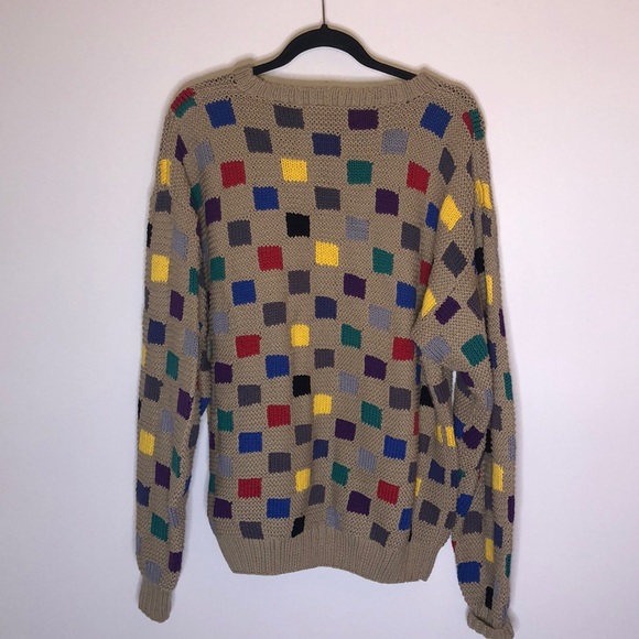 ⭐️🔹Greg Norman Colorful Sweater - Picture 2 of 3